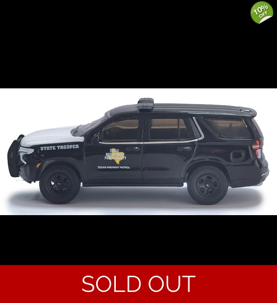 G.L. TX. Dept. Of Safety 2024 Chevrolet Tahoe 1/64 Diecast